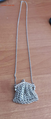 Серебреный мини кощелек - кс7