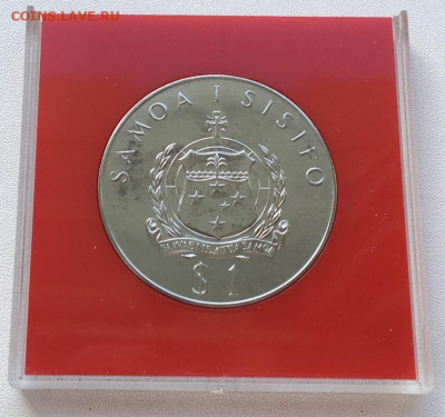 Крона Шайба Самоа 1 Тала 1978 Игры стран Содружества - krona_shajba_samoa_1_tala_1978_igry_stran_sodruzhestva_beg_pamjatnaja_korobka (1)