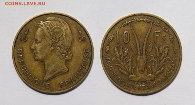 Французская Западная Африка 10 франков 1956 г - 5.12 - IMG_20231130_081102