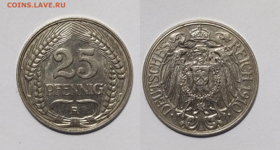 Германия 25 пфеннигов 1910 года - 5.12 - IMG_20231130_082203