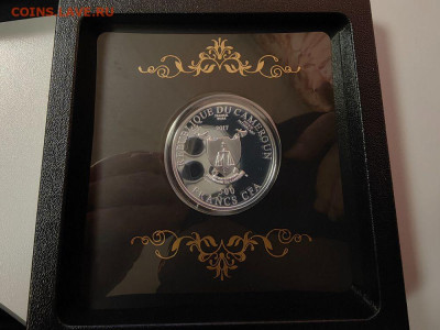 500фр 2017 Камерун Ян ван Эйк -Красный тюрбан, Ag999, до 07 - Я Камерун Ян ван Эйк-2