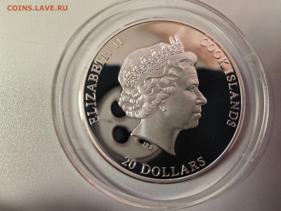 20дол 2012 О-ва Кука Спящая купальщица. Ренуар, Ag999, до 07 - ЯЯ КУК Купальщица-3