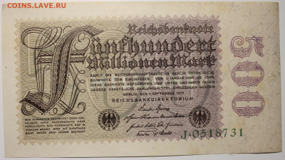  Веймар 500 миллионов марок 1923 до 5.12. 22:00 - IMG_1250.JPG