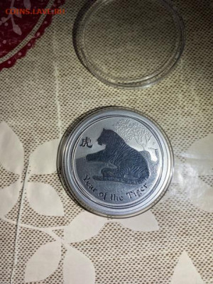1 Доллар  Австралия 2010  Лунный календарь Год Тигра Лунар д - 4mF3YIEPexo