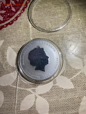 1 Доллар  Австралия 2010  Лунный календарь Год Тигра Лунар д - a0sGMna3Zc4