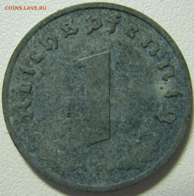 Германия оккупация союзников 1 рейхспфенниг 1945 F 5.12 - IMG_7050.JPG