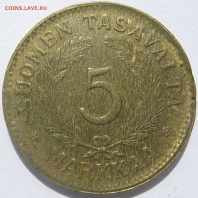 Финляндия 5 марок 1948 L герб лев на сарацинской саб до 5.ё1 - IMG_6362.JPG