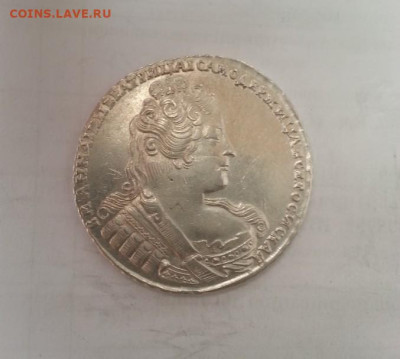1 Рубль 1733 год Анна красивывый - ом556ке