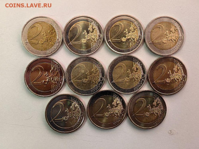 Набор 2 евро 2007 Римский договор (11шт), до 10.12 - 2007 Римский договор-2