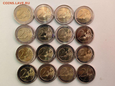 Набор 2 евро 2009 10лeт Эконoмич. вaлютному союзу, до 10.12 - 2009 Валютный союз-2