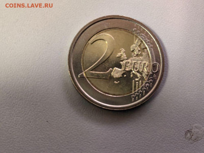 2евро 2008 Италия 60лeт Дeклаpации пpав человекa, до 10.12 - Ординар 2008 Италия -2