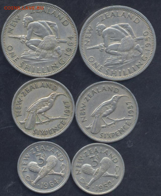 2 пенни- полукрона 1946-1965 г.г. - шиллинг 1