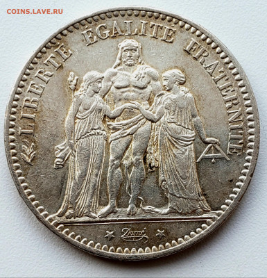 5 Франков 1876 года до 8.12.22.00 - 20231204_204009