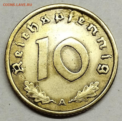10 рейхспфеннигов Германии, 1939 А, до 08.12.2023г. - IMG_20231205_115900