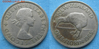 Новая Зеландия флорин 1965 до 17-12-23 в 22:00 - Новая Зеландия флорин 1965    540
