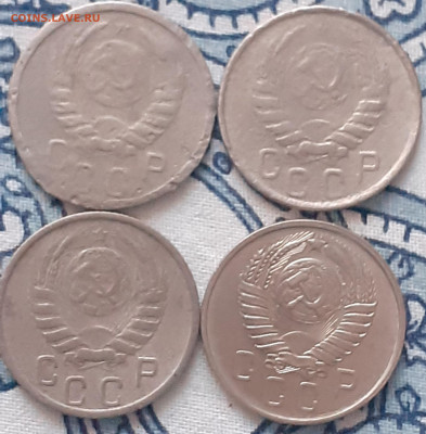 15 копеек 1938,1943,1946(2),1955,1956,1957(2). - 20231210_133506