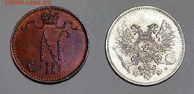 1 пенни 1912г и 25 пенни 1917г UNC.До 17.12. 22.00 мск - IMG_20231205_162133_HDR
