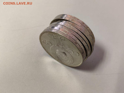 1 рубль СССР 1981-1989 Комплект (7шт), UNC, до 18.12 - Д Гагарин 7шт-3
