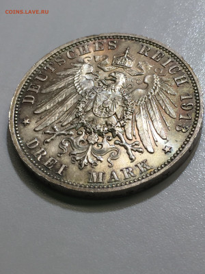 Германия, Три марки 1913, опознание. - 0FB0BBD7-C9EE-44FB-8B56-EC77CCF8558B