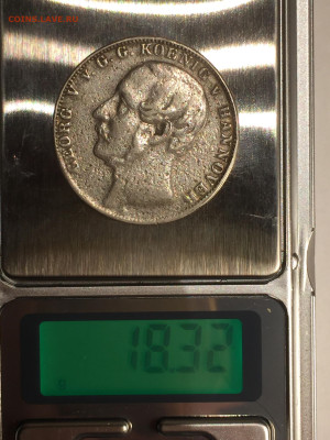 Талер 1865, Битва под Ватерлоо. Опознание. - 3B053358-4205-4D3C-B5F9-FE8C6430F6FD