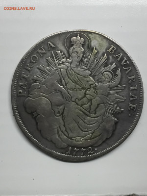 Бавария, 1 Таллер 1772, Атрибуция. - 2F0258C5-4B0E-42F7-87C6-8D6223E6BD6D