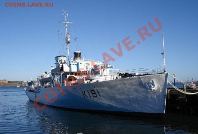 Монеты с Корабликами - HMCSSackville К 181