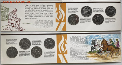 Набор Гибралтар 1 крона 1991 Олимпийские игры Барселона 1992 - nabor_gibraltar_1_krona_1991_olimpijskie_igry_barselona_1992_shajba_olimpiada_sport_buklet_borba (1)