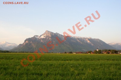 Монеты с ГОРАМИ (любых стран) - Untersberg_von_salzburg-1