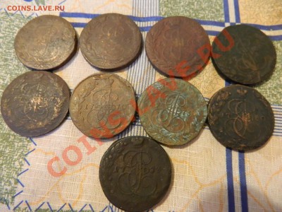 5 коп. 1764,65,66-2шт.,67,70,76,80,83гг. до 22.00 09.01.12 - DSCN0317.JPG