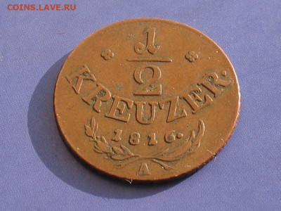 2 крейцера 1816 до 21.12.23г. 22.00ч. - Австрия1