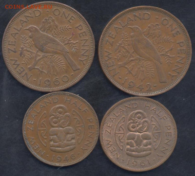2 пенни- полукрона 1942-1965 г.г. - Пенни