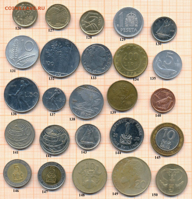 монеты разные 6, фикс цена, до ухода в архив - 1 126 150 001