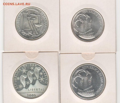 Сан Марино-4 монеты-олимпиада.ФИКС. - Рисунок (20)
