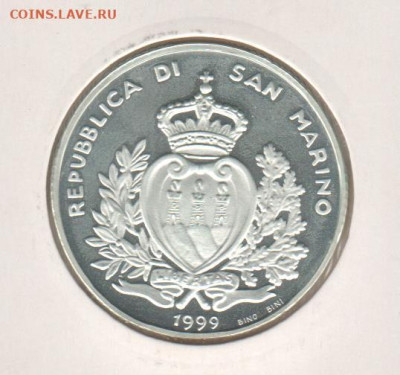 Сан Марино-10000 лир-1999г. ФИКС - Рисунок (24)