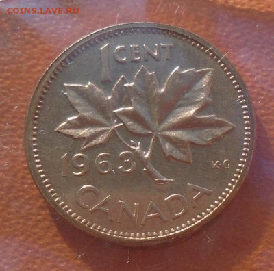 1963 Канада серебро PL банковский набор монет от 1c до $ - DSC01811.JPG