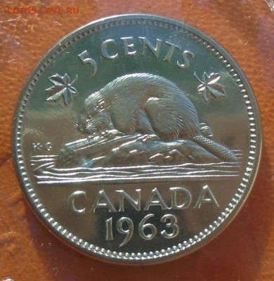 1963 Канада серебро PL банковский набор монет от 1c до $ - DSC01801.JPG