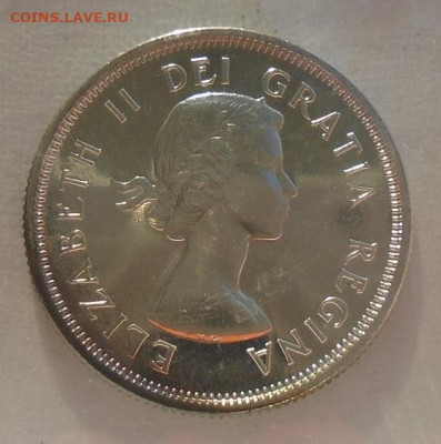 1963 Канада серебро PL банковский набор монет от 1c до $ - DSC01786.JPG