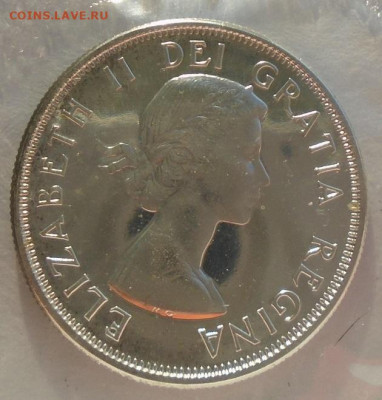 1963 Канада серебро PL банковский набор монет от 1c до $ - DSC01776.JPG