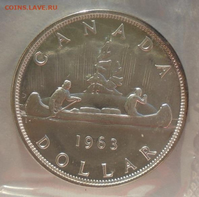 1963 Канада серебро PL банковский набор монет от 1c до $ - DSC01770.JPG