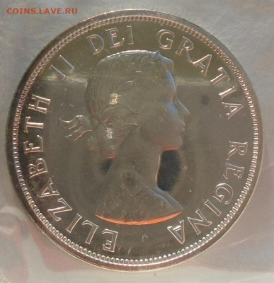 1963 Канада серебро PL банковский набор монет от 1c до $ - DSC01768.JPG