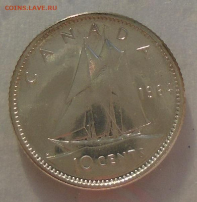 1964 Канада серебро PL банковский набор монет от 1c до $ - DSC01849.JPG