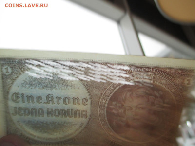 Чехия и моравия.1 крона.specimen. - IMG_2467.JPG