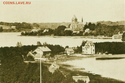 Частные выпуски нотгельдов Германии. Обзорная тема. - Ратцебург на открытке, вид на Собор
