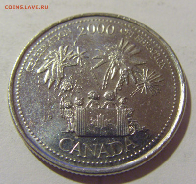 25 центов 2000 торжества Канада №1 29.12.2023 22:00 М - CIMG2775.JPG