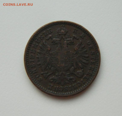 Австрия 1 крейцер 1885 г. до 28.12.23 - DSCN8638.JPG