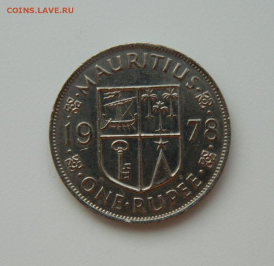 Британский Маврикий 1 рупия 1978 г. до 28.12.23 - DSCN8634.JPG