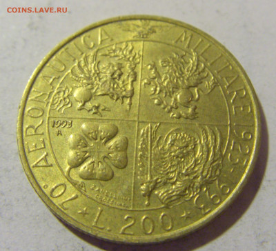 200 лир 1993 аэронавтика Италия №2 29.12.23 22:00 М - CIMG3239.JPG