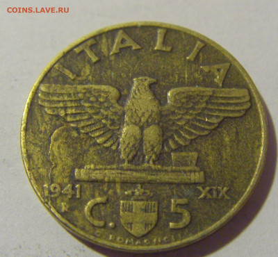 5 чентезимо 1941 Италия №1 29.12.23 22:00 М - CIMG3268.JPG