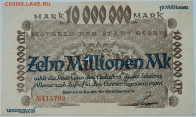 Германия Эссен 10 млн. марок 1923 г. до 28.12.23 - DSCN8516.JPG