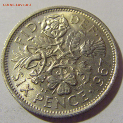 6 пенсов 1967 Англия №1 29.12.23 22:00 М - CIMG3304.JPG